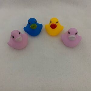 Colorful  Mini Rubber Duck Set